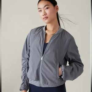 NWT Athleta Wayfarer Bomber Jacket - Size L